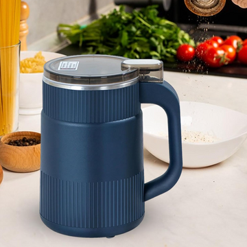 Electric Grain Grinder - Modern Minimalist Design with Ergonomic Handle