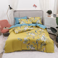 Duvet Cover Set | Egyptian Cotton | Intricate Floral Embroidery | Bedroom Decor
