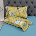 Duvet Cover Set | Egyptian Cotton | Intricate Floral Embroidery | Bedroom Decor