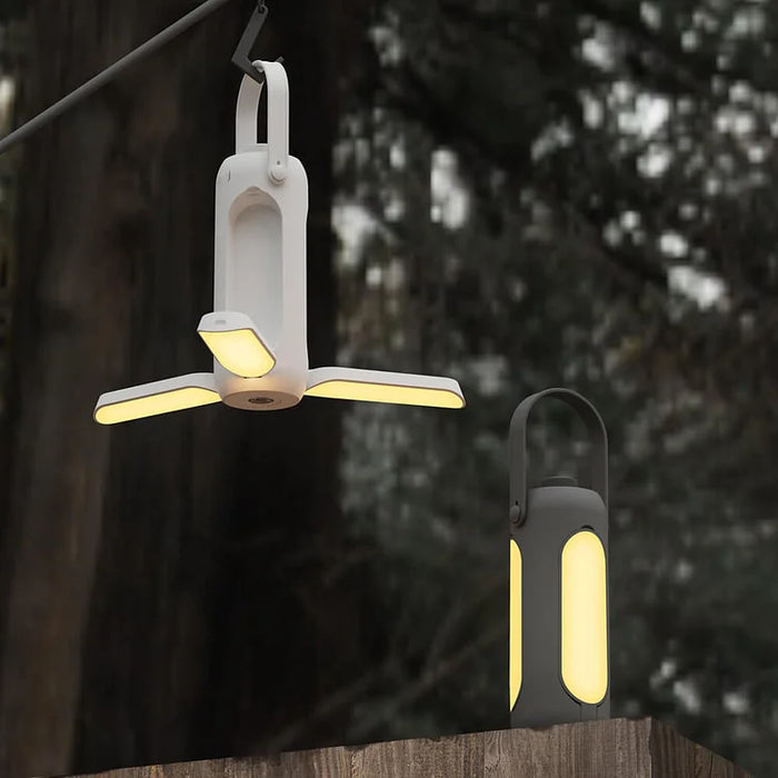 Portable LED Camping Lantern - 180hr Rechargeable Battery & SOS Function