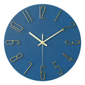 Wall Clock | Quartz & Metal | Silent Mechanism | Living Room Accent