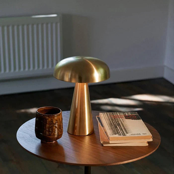 Portable Rechargeable ShroomLite Table Lamp - Modern Minimalist Design