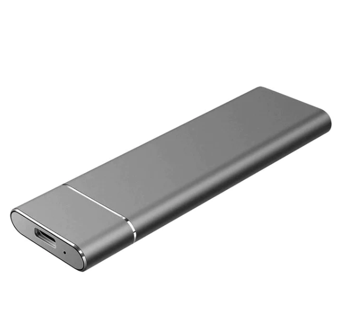 Portable High-Speed SSD Enclosure with Durable Aluminum and USB-C