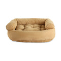 Dog Sofa | Plush Fabric & Foam Padding | Soft Cushioning | Pet Relaxation