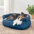 Dog Sofa | Plush Fabric & Foam Padding | Soft Cushioning | Pet Relaxation