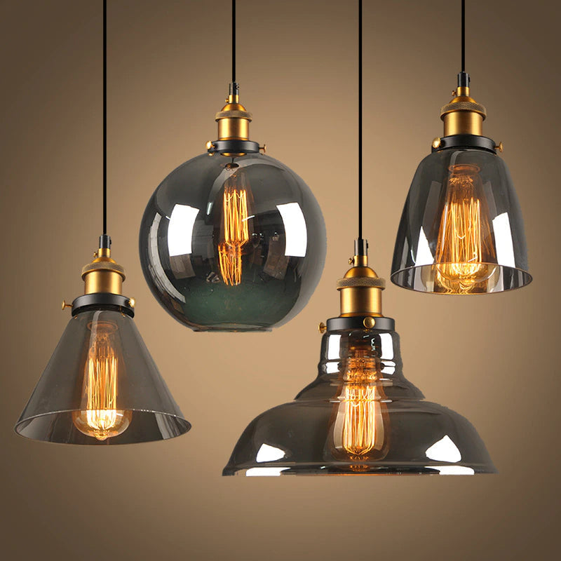 Luxury Crystal Pendant Light - Vincent Industrial Chic Design