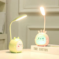 Children's Desk Lamp | Plastic | Animal Shape Design & USB Nightlight | Kids' Study Room