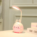 Children's Desk Lamp | Plastic | Animal Shape Design & USB Nightlight | Kids' Study Room