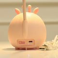 Children's Desk Lamp | Plastic | Animal Shape Design & USB Nightlight | Kids' Study Room
