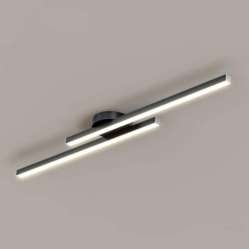 Modern Aluminium LED Ceiling Light Bar – Minimalist Semi Flush Mount for Living Room