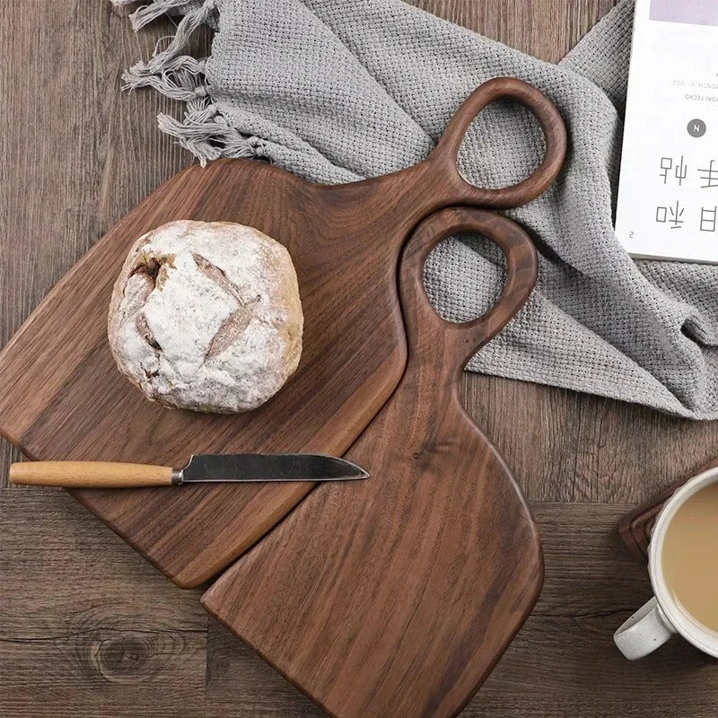 Chopping Board | Walnut Wood | Smooth Rounded Edges | Kitchen Use