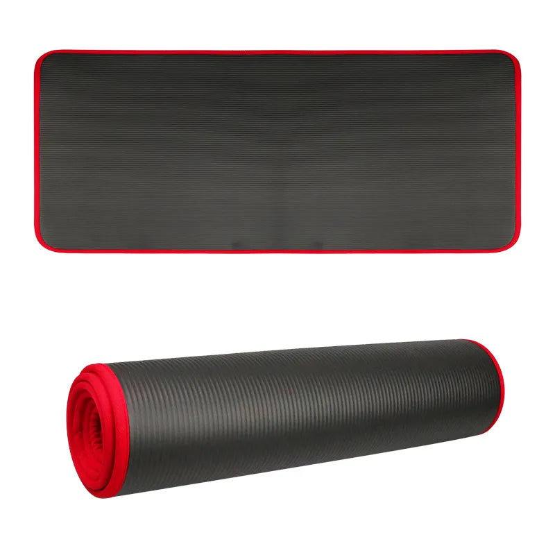 Yoga Mat | High-Density Foam | Extra Thick Non-Slip Surface | Fitness Enthusiast Gear