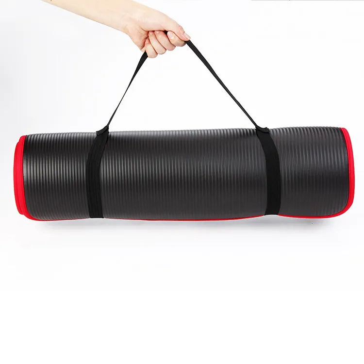 Yoga Mat | High-Density Foam | Extra Thick Non-Slip Surface | Fitness Enthusiast Gear