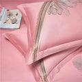Duvet Cover Set | Egyptian Cotton | Floral Embroidery | Bedroom Sanctuary