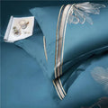 Duvet Cover Set | Egyptian Cotton | Floral Embroidery | Bedroom Sanctuary