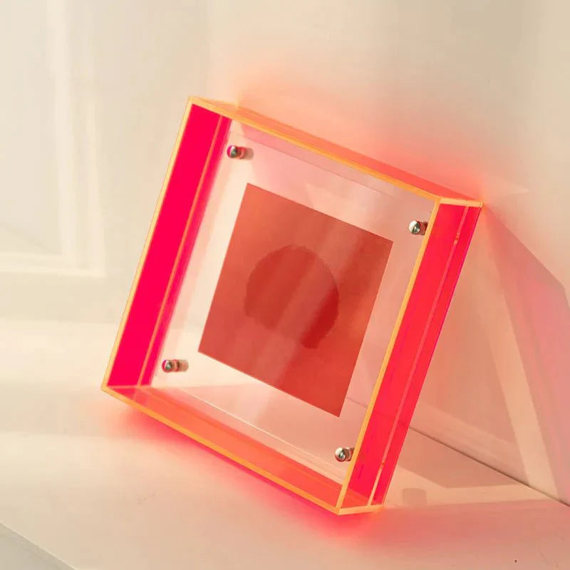 Picture Frame | Acrylic | Floating Design | Contemporary Art Display