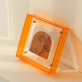 Picture Frame | Acrylic | Floating Design | Contemporary Art Display