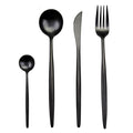 Cutlery Set | Stainless Steel | Matte Finish Ergonomic Handle | Modern Dining Settings