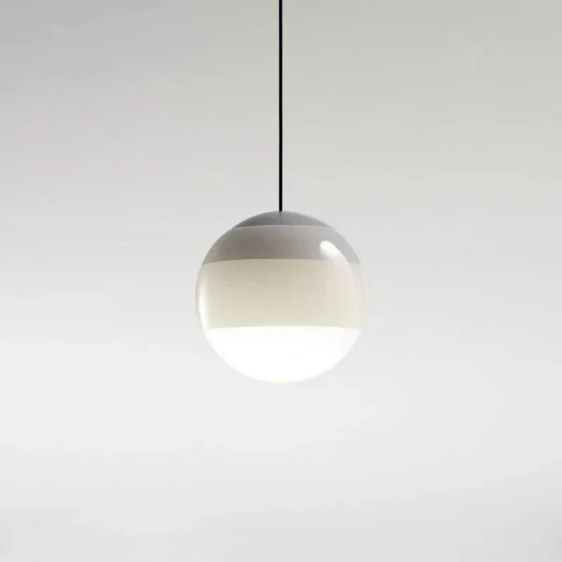 Pendant Light | Glass & Metal | Gradient Color Transition | Living Room Accent