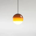 Pendant Light | Glass & Metal | Gradient Color Transition | Living Room Accent