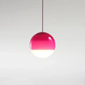 Pendant Light | Glass & Metal | Gradient Color Transition | Living Room Accent