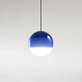 Pendant Light | Glass & Metal | Gradient Color Transition | Living Room Accent