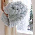 Throw Blanket | Soft Plush Fabric | Textured Surface | Cozy Living Room