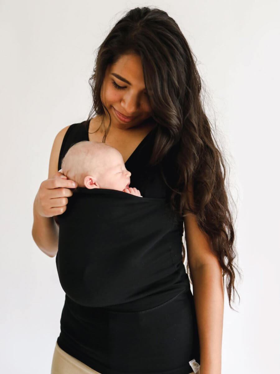 Ergonomic Baby Wrap Carrier - Soft, Adjustable, Breathable SnugFit Design