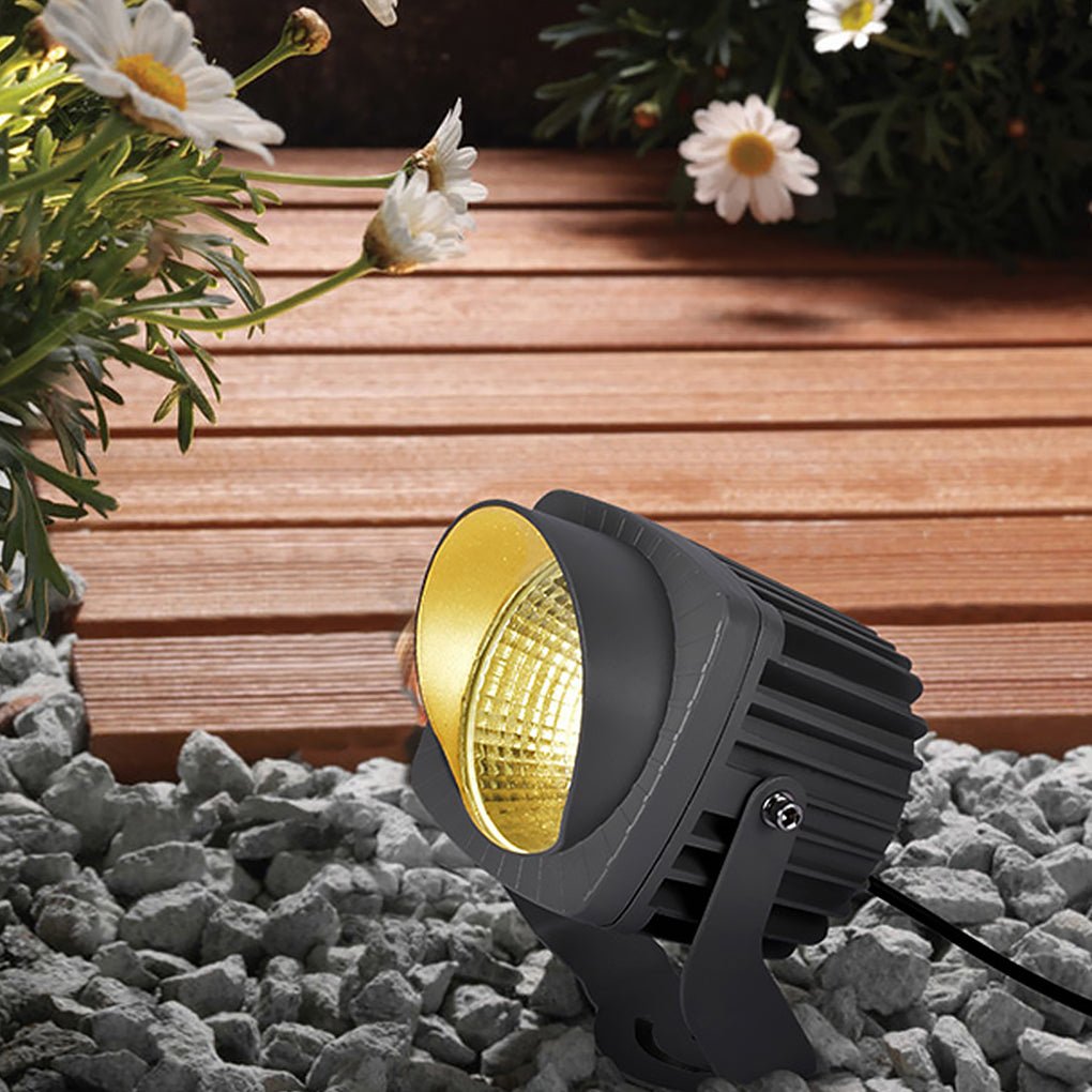 Weather-Resistant LED Solar Spotlights for Trees, Fences, and Pathways