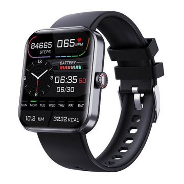 Smartwatch with Heart Rate & BP Tracker