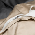 Bedding Set | Satin Cotton & Embroidery | Embroidered Trim Detailing | Bedroom Retreat